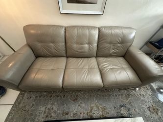 High-Quality Full Leather Sofa