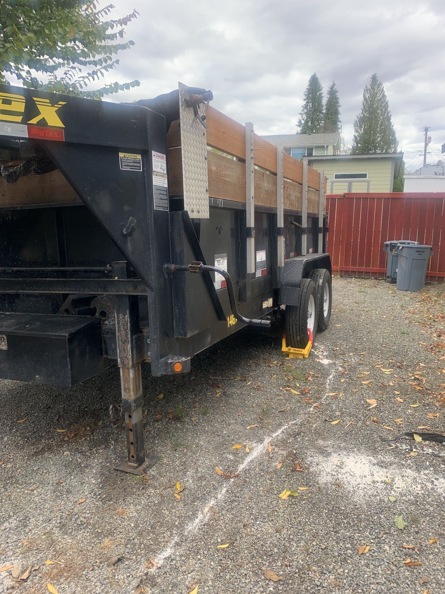 2014 Big Tex Gooseneck Dump Trailer for Sale in WA OfferUp