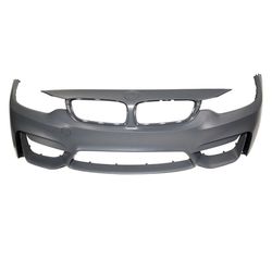 For 15-20 BMW F8X M3 M4, EURO STYLE OE REPLACEMENT FRONT BUMPER COVER W/O PDC