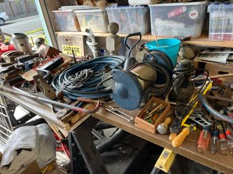 Second large storage unit clean out sale