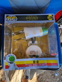 Funko Pop Star Wars #336 D-O 10” inch Target exclusive New in Box.