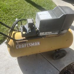 Air Compressor   5hp    25 gal