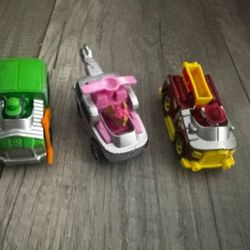 Paw Patrol Metal Die Cast Vehicles