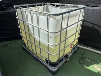 Tote Water Tank Pond