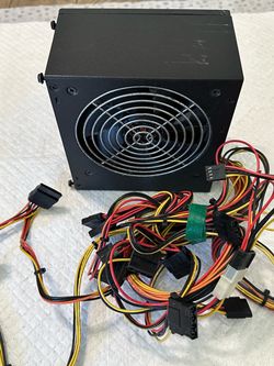 Desktop PC Power Supply Unit with Cables