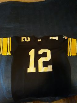 Vintage Terry Bradshaw Pittsburgh Steelers Rawlings Official NFL Jersey