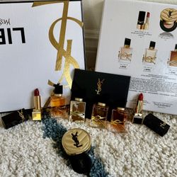 Ysl Libre Perfume Makeup Women Gift Set Regalos Mujer Valentine, Retail Proce $250