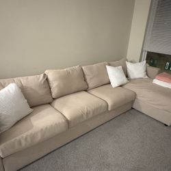 IKEA Finnala 4-Seat Sectional with Chaise