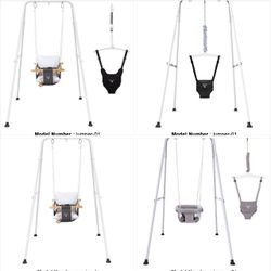 Baby Swing Set And Jumping Station