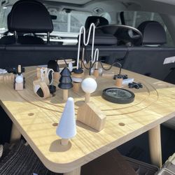 CottageKids - Wooden Sensory Activity Table Toddlers, Children, Girl, Boy, Developmental, Interactive, Montess