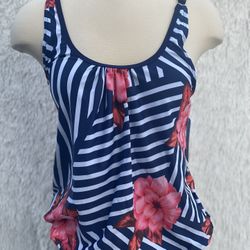 New Size Small Full Top Coverage With A Bikini Bottom Size Small