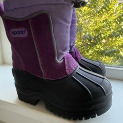 Snow Boots Kids Toddler Waterproof Sporto 