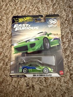 Fast And Furious 1995 Mitsubishi Eclipse Chase Hot Wheels Premium