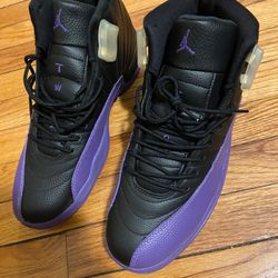 Jordan 12 (black & Purple 