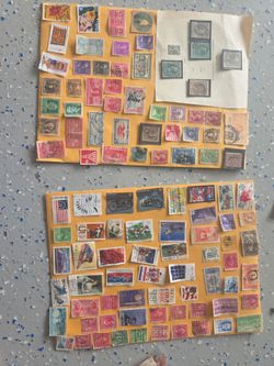 2 sheet usa old postage stamps.lot VB 88