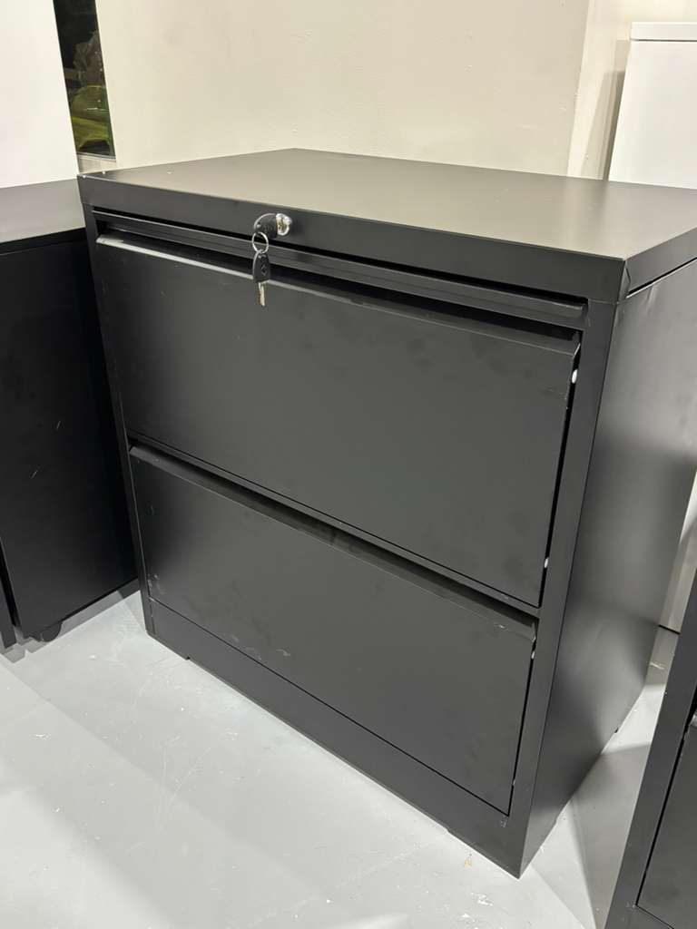 M-New 2 Drawer Lateral File Cabinet with Lock, 26.77“W File Cabinets for Home Office Legal/Letter A4 Size, File Cabinet Storage Cabinet,Require Assemb