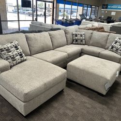 New Big Grey Sectional Sofa 