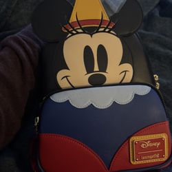 Loungefly Disney Minnie Mouse Brave Little Tailor Cosplay Mini Backpack