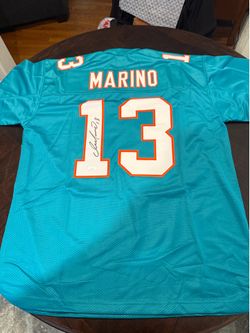 Dan Marino Autographed Custom Jersey