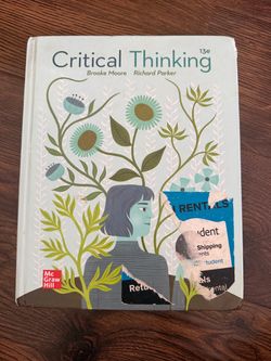 Critical Thinking Brooke Moore Richard Parker Text Book