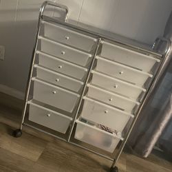 12 Drawer Utility Cart