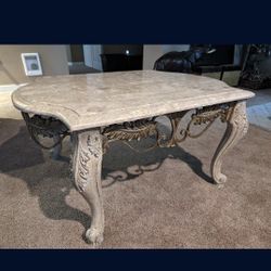 Super Unique Granite/ Iron End Tables