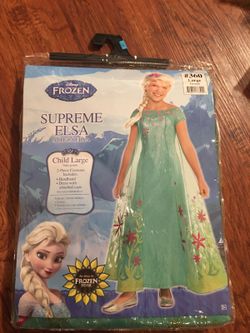 Elsa costume large