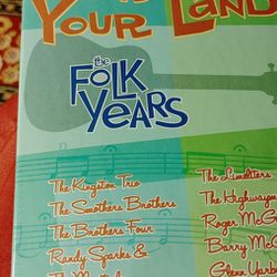 SEALED, NEVER OPENED 8 CD Box Set :This Land is Your Land: The Folk Years from Time Life Music