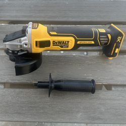 New 20v Dewalt Xr Brushless Grinder Only