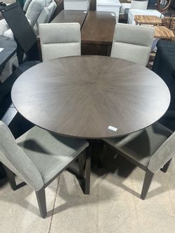 Modern Round Dining Set