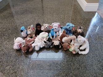18 beanie babies
