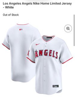 Los Angeles Angels Nike Home Limited Jersey