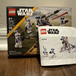 Lego Star Wars - 501st Clone Troopers Battle Back All mini figs included 100% complete