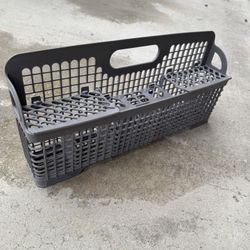 Gray Plastic Dishwasher Basket