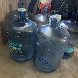 5-Gallon Water Jugs – Set of 5 – Great Condition!