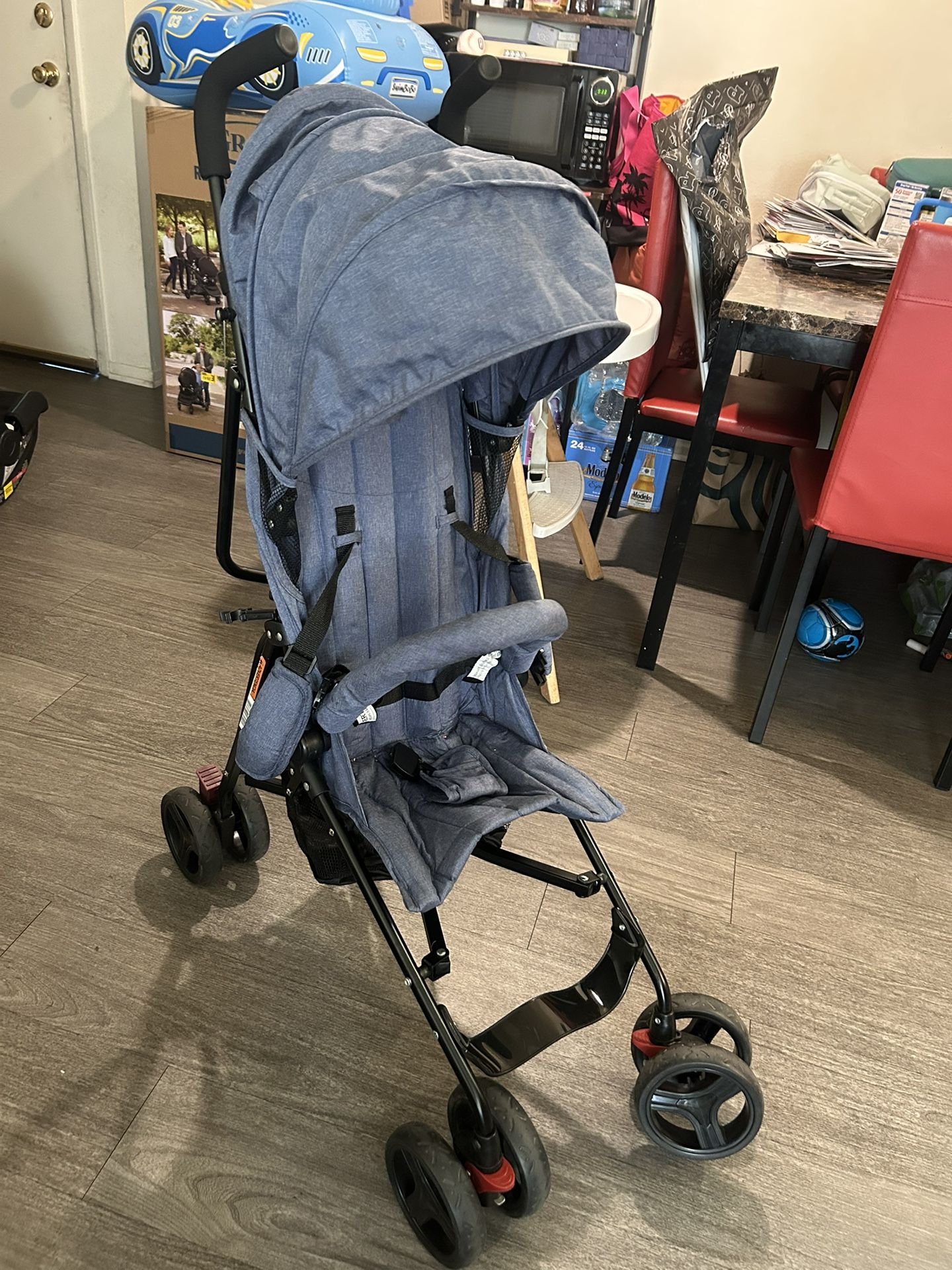 Blue Stroller