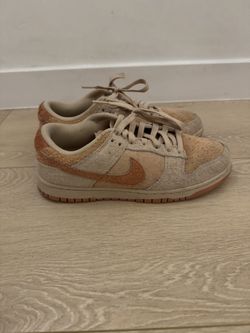Nike Dunk Low Shimmer/Burnt Sunrise-Amber Brown Tan HF5075-287 Men's Size 9.5