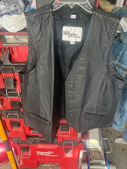 Wilson leather vest size 42