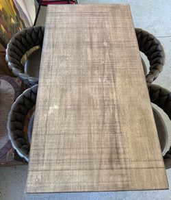 Bar Height Table - Mahogany Wood