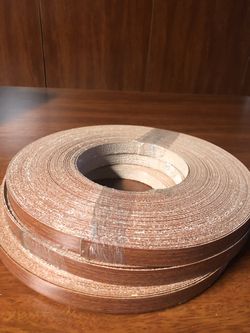 Melamine Iron-on Edgebanding ,3/4" x 150' X3, brown