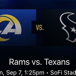 Texans vs Rams 