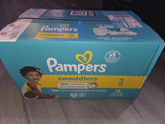 Pampers Size 3 Diapers 