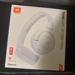  Slightly Used JBL Over-Ear Headphones – White – Great Sound”