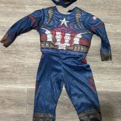Captain America Size 2t-3T