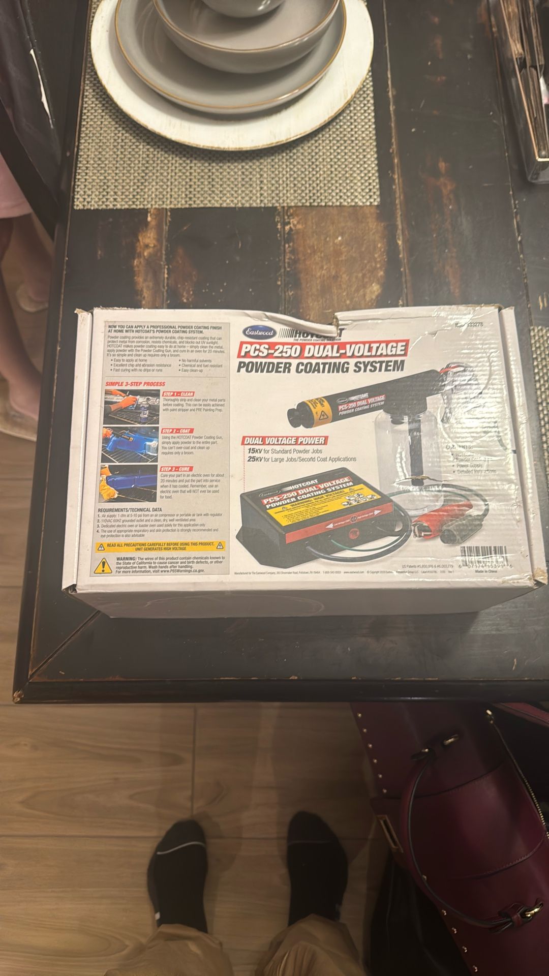 powder Coating System With Paint And Rack Brand New In Box