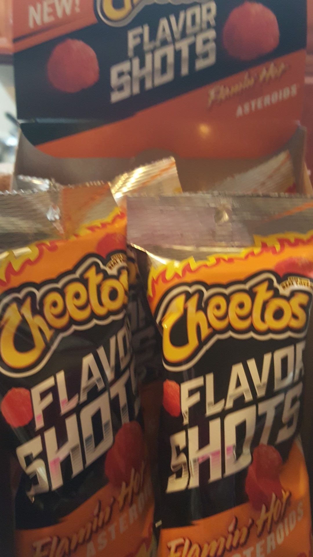 Hot Cheetos asteroids
