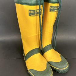 Waterproof Rain Boots with Drawstring Men’s 8.5/ Women’s 10