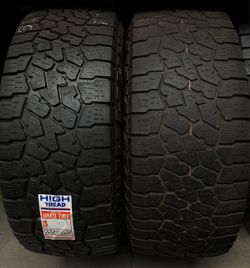 2 Used Tires 35x12.50R17