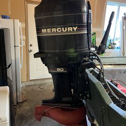 Mercury Tower Of Power 90hp With Jet Pump 