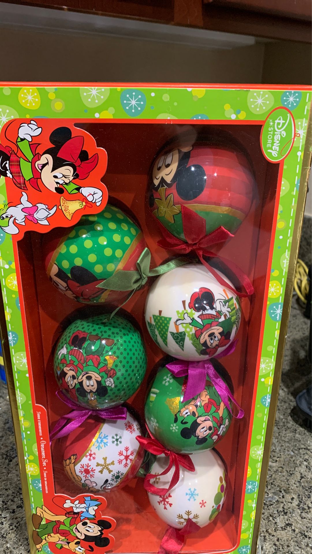 Mickey ornaments